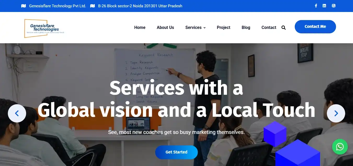 Genesisflare Technologies digital marketing agency Delhi